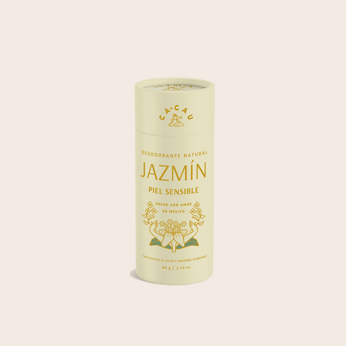 Desodorante Natural Piel Sensible Jazmín 80g