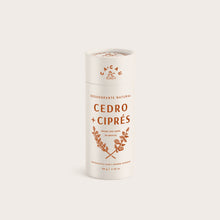 Cargar imagen en el visor de la galería, Desodorante Natural Cedro + Ciprés 80g